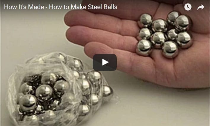 Make steel balls